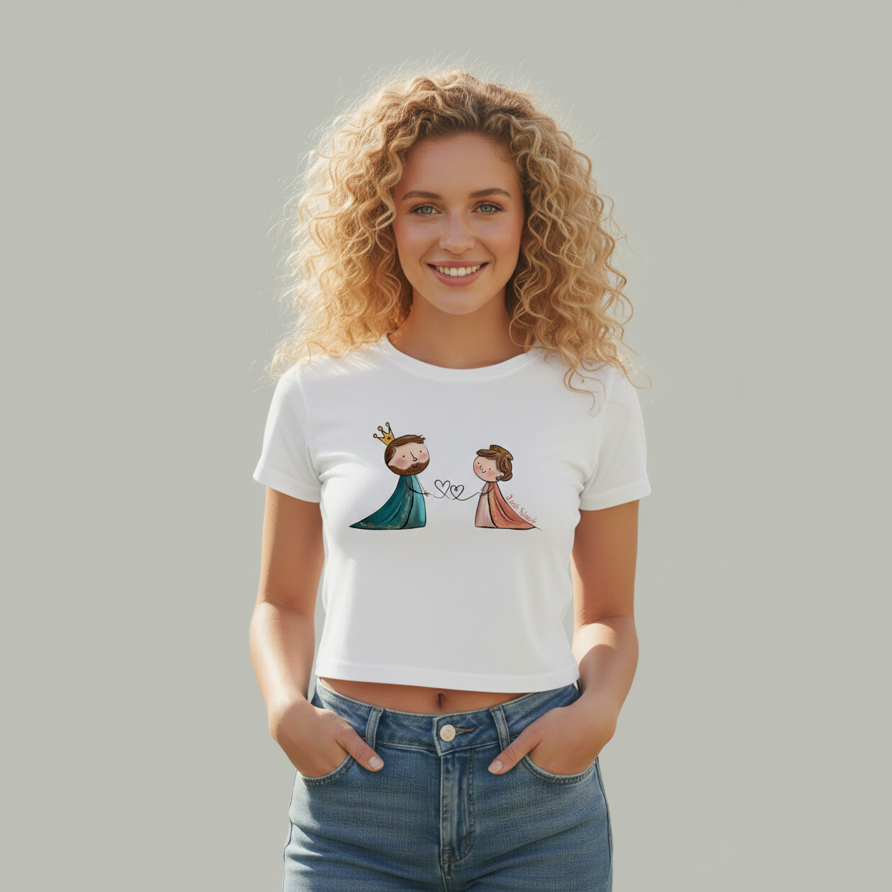 Royal Love Baby Tee