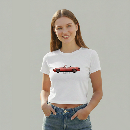 Red Car Baby Tee